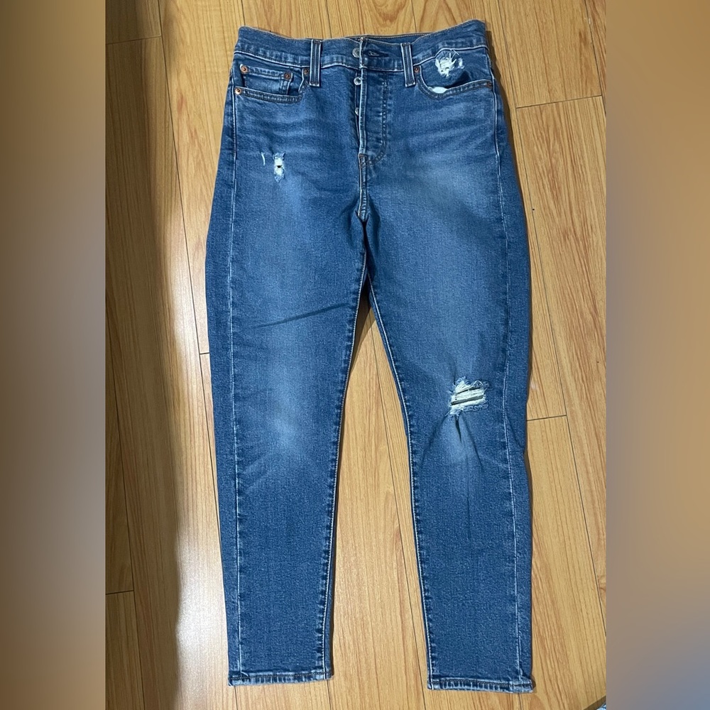 Levi Wedgie Skinny Jeans